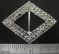 Double Rim Diamond Buckle